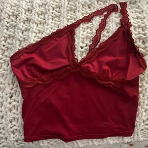 Motel Rocks Scarlet Lace tank